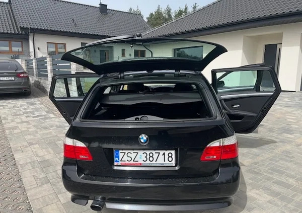 BMW Seria 5 cena 21900 przebieg: 342000, rok produkcji 2009 z Szczecinek małe 106